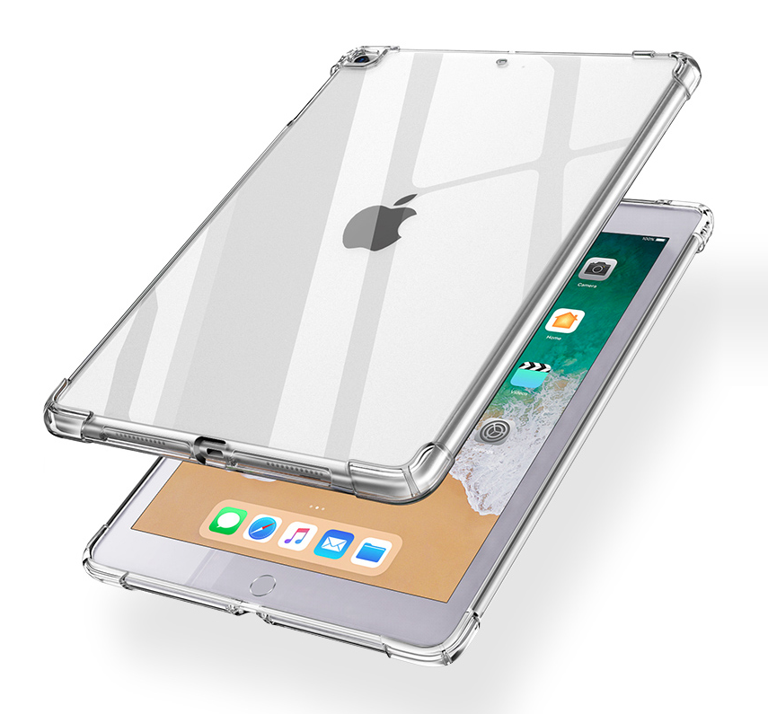 เคสซิลิโคนใสกันรอย ขอบกันกระแทก 4 ด้าน - เคส iPad 2/3/4