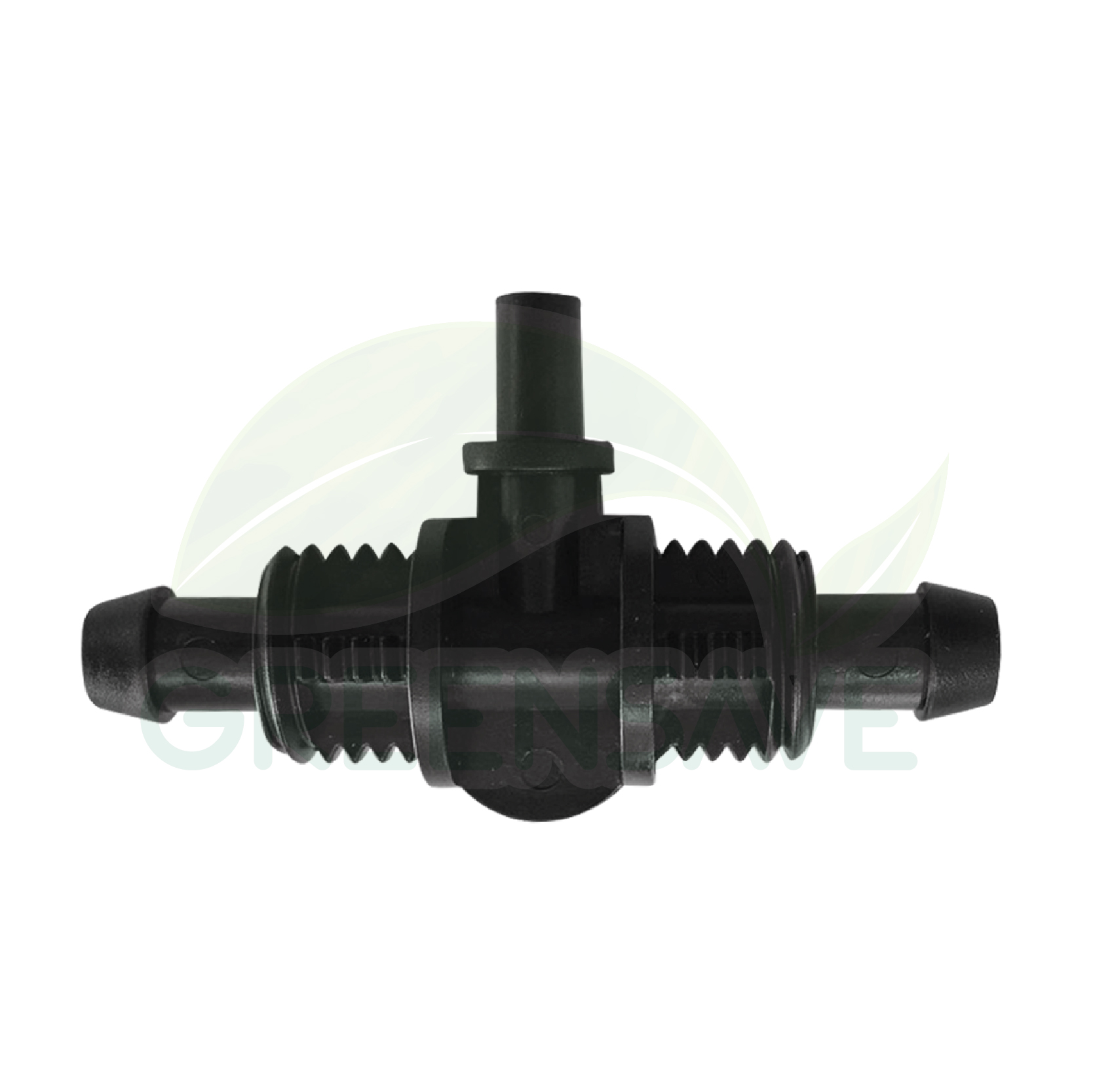 ข้อต่อสายไมโคร พร้อมตัวล็อคสาย 8/12 mm สองทาง เดือยเสียบ 6 mm (แพ็ค 20 ชิ้น)