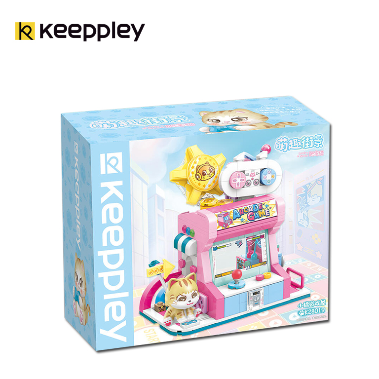 (สินค้าลิขสิทธิ์แท้) ชุดตัวต่อร้านเกมส์ x Keeppley