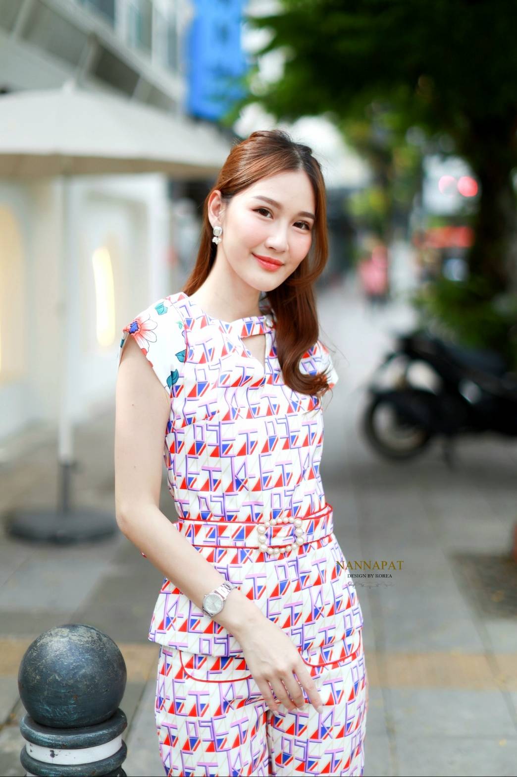 เสื้อซิปหลัง กางเกงทรงสวย