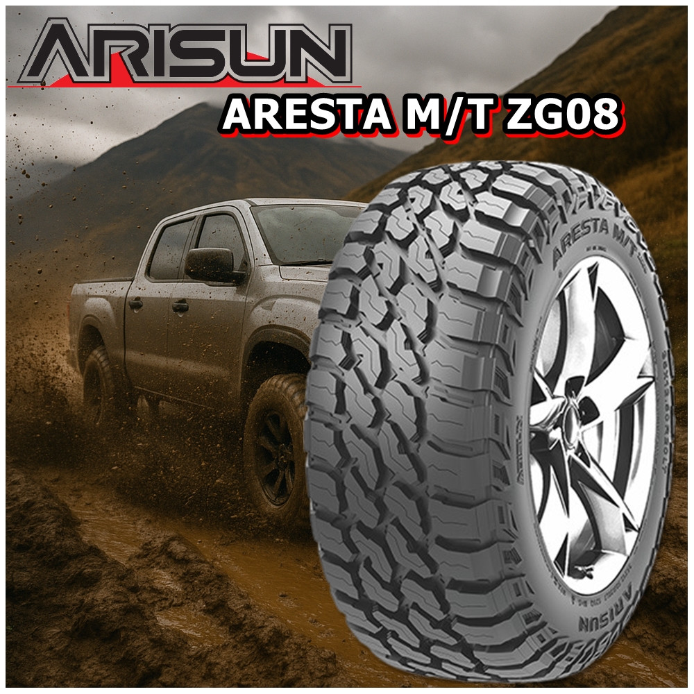 ยางรถยนต์ ขนาด 305/55R20 33x12.50R20 285/75R16 265/75R16 245/75R16 235/75R15 31x10.50R15 30x9.50R15 รุ่น ZG08 ยี่ห้อ ARISUN (แถมจุ๊บลม)