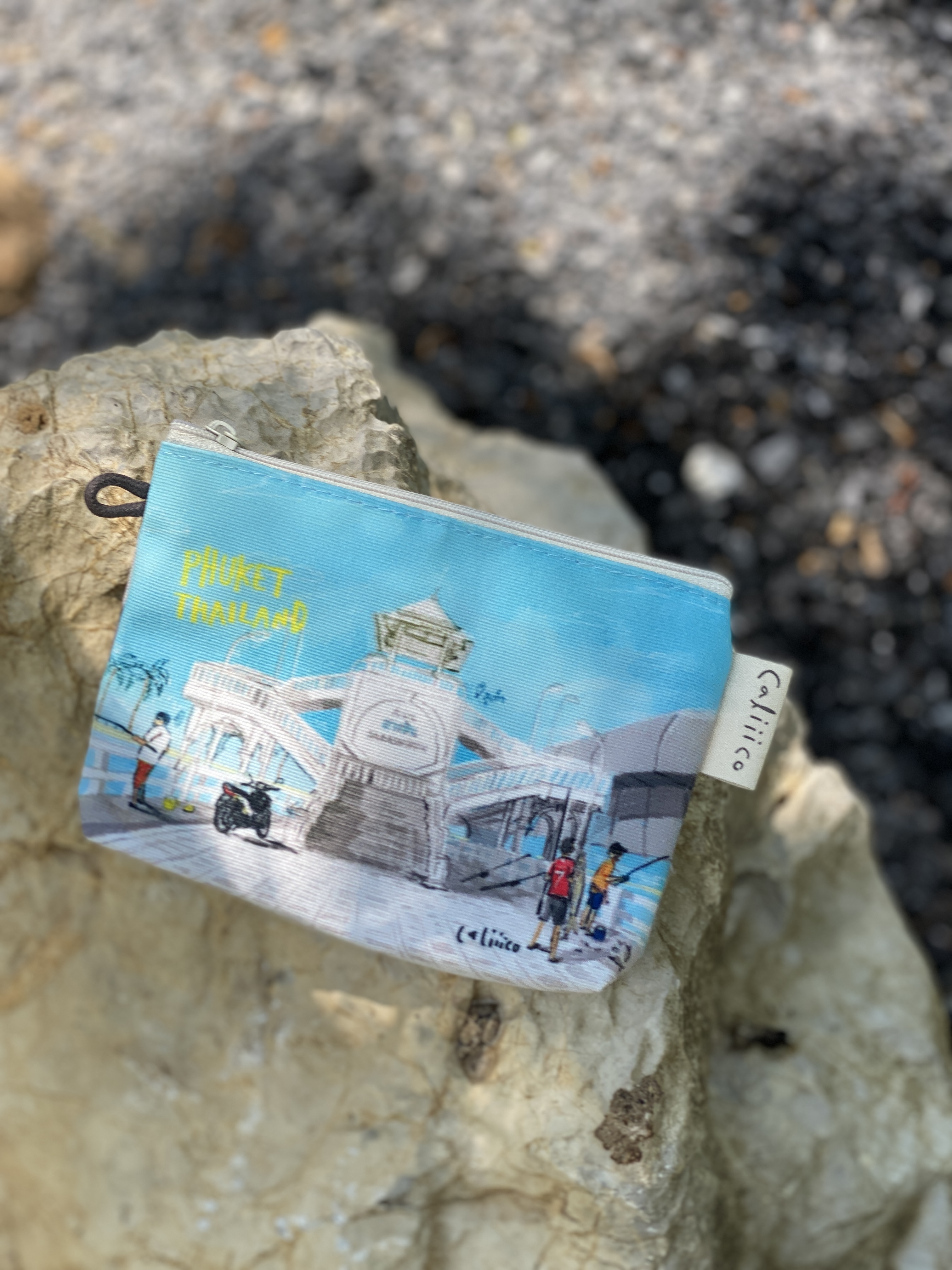 กระเป๋าใส่บัตรและเหรียญ สะพานสารสิน ภูเก็ต Phuket