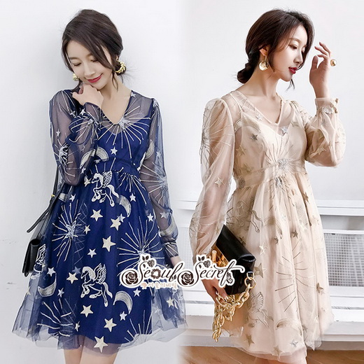 เดรส2ชิ้น ลุคสาวน่ารักๆ Style Korea