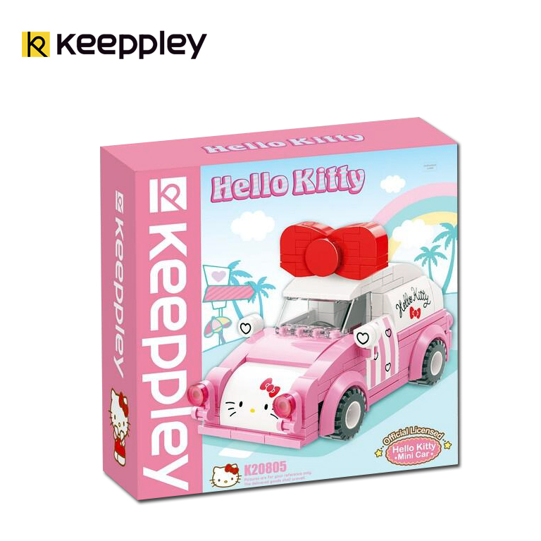 (สินค้าลิขสิทธิ์แท้) ชุดตัวต่อการ์ตูน Hello Kitty x Keeppley