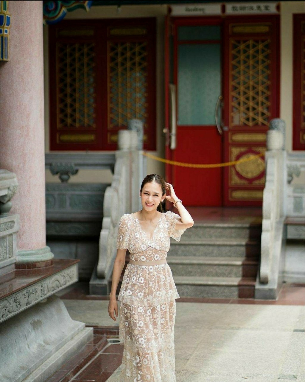 เดรสยาวทรงสวย