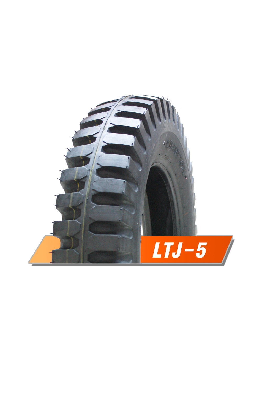 6.00-16 8PR ยี่ห้อ CHAMPION รุ่น LTJ5 TT ยางรถทหาร ยางปี2020