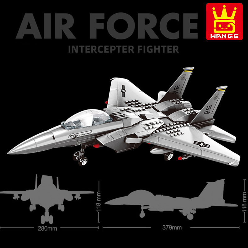 ชุดตัวต่อเครื่องบิน F-15 Eagle Fighter