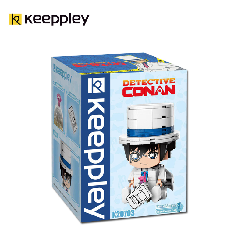 (สินค้าลิขสิทธิ์แท้) ชุดตัวต่อยอดนักสืบจิ๋ว โคนัน x Keeppley
