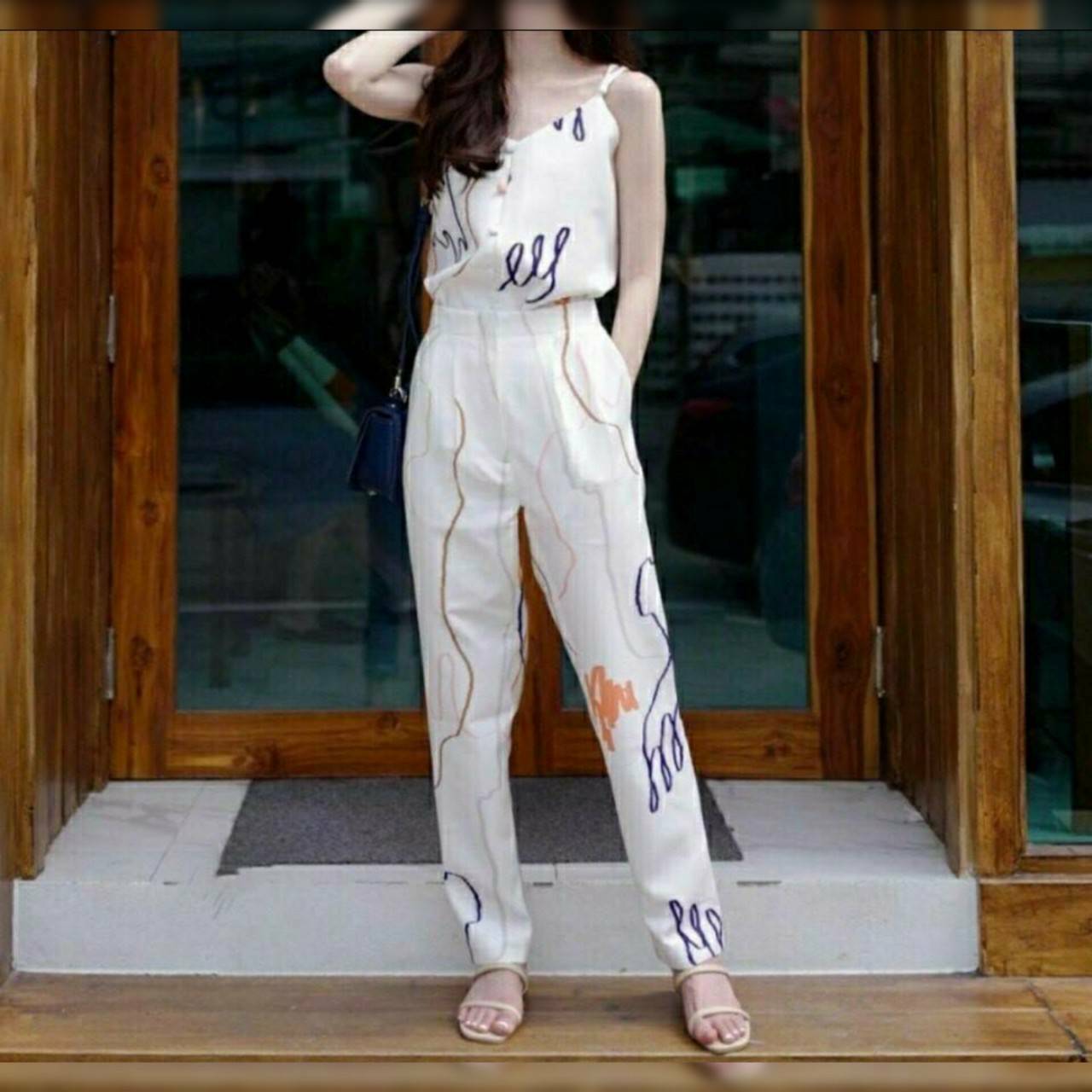 เสื้อซิปหล กางเกงมีกระเป๋าข้าง