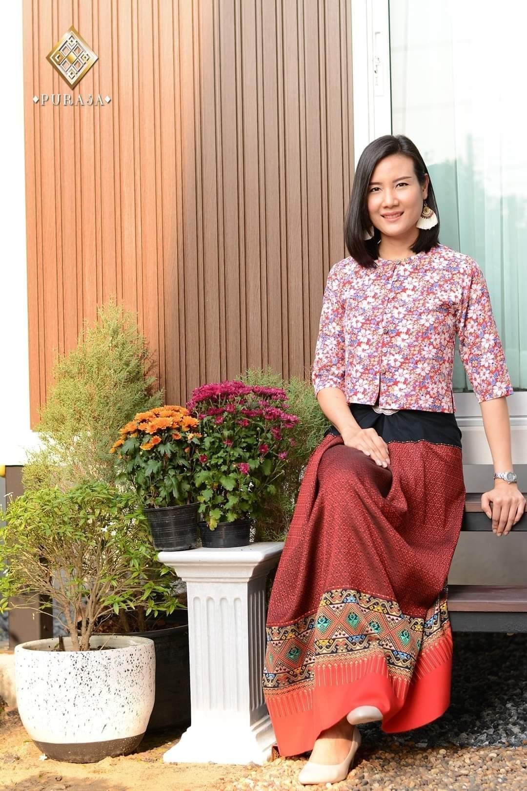 เสื้อลายดอก