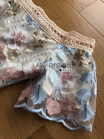 Pastel Lace Dress เดรสผ้าลูกไม้สีพาสเทล