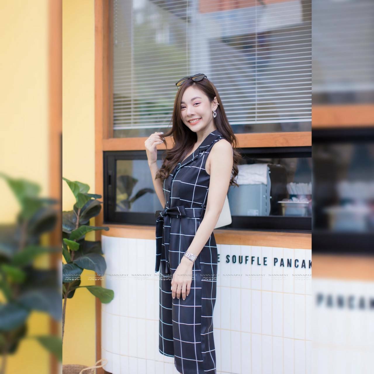 จั้มสูทซับในทั้งชุดกระดุมหน้า