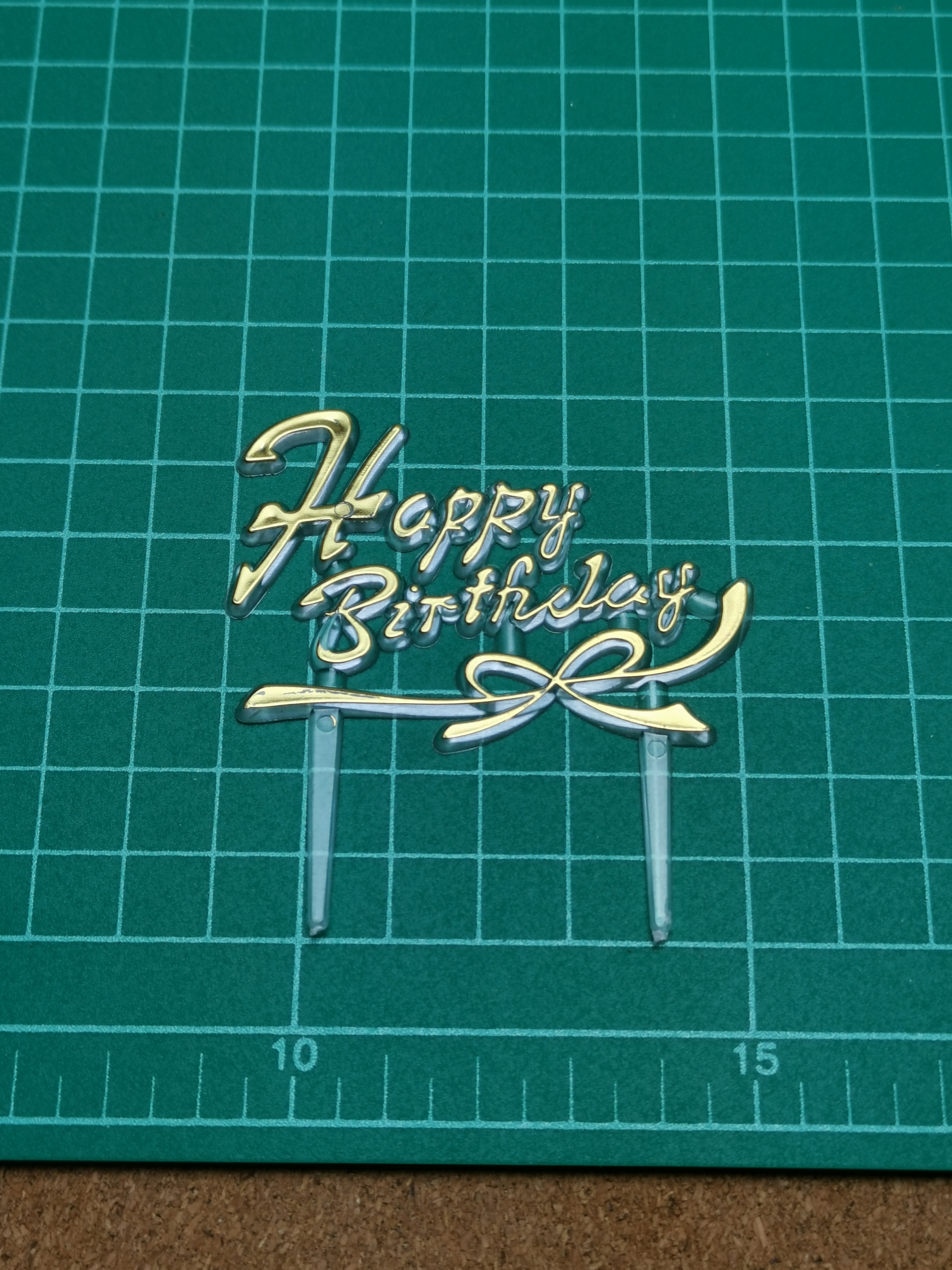 🇹🇭ส่งทุกวัน🇹🇭 ป้ายปักเค้ก วันเกิด 98-100ชิ้น/แพ็ค ป้ายวันเกิด Happy Birthday ป้ายพลาสติก ประดับเค้ก j12 เจริญ12