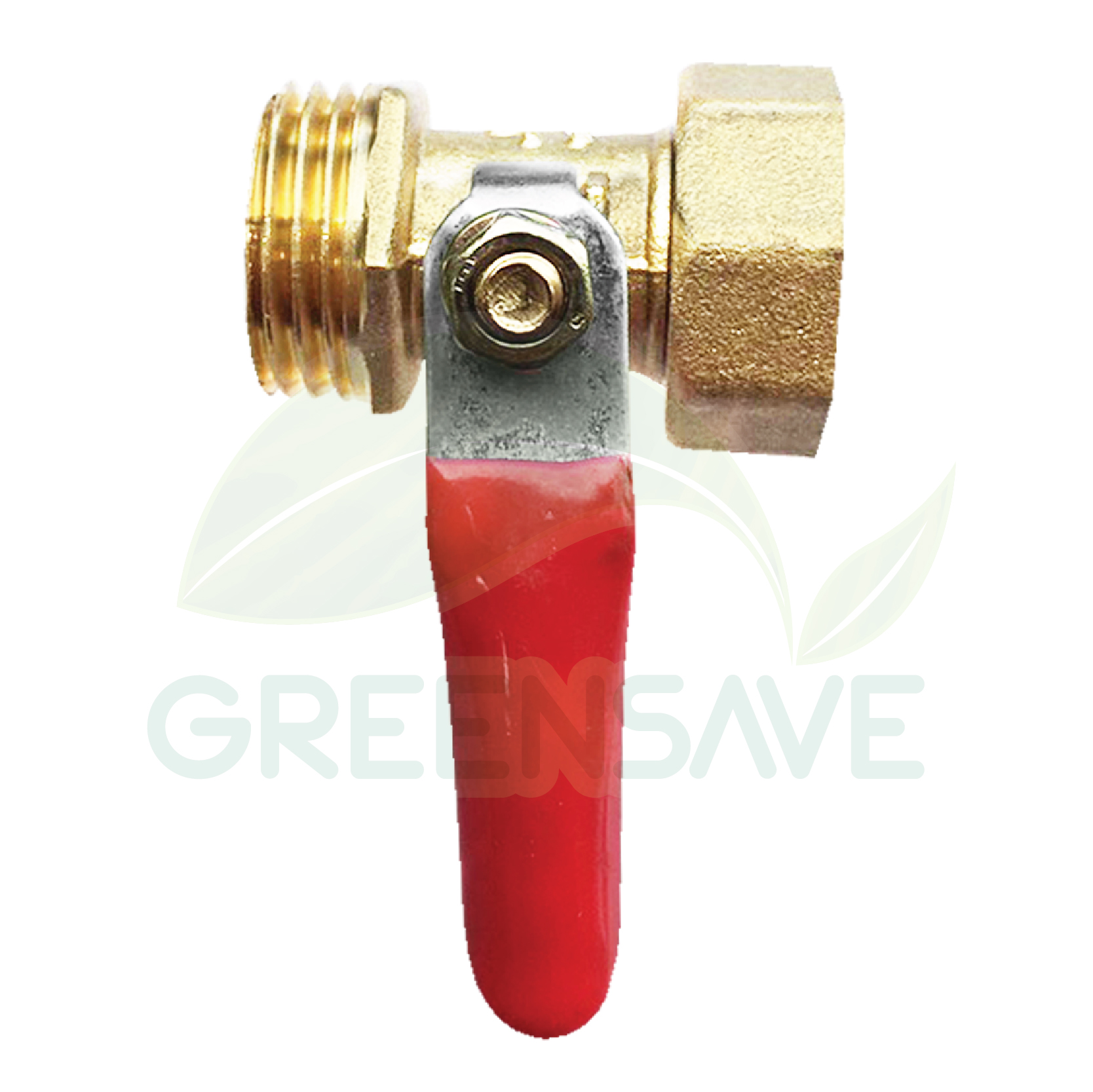 มินิบอลวาล์ว ทองเหลือง เกลียวนอกและเกลียวใน 1/2 (4หุน)