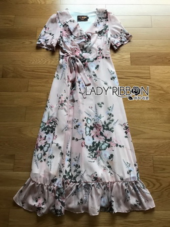 Lady Miranda Country Chic Wrap Dress