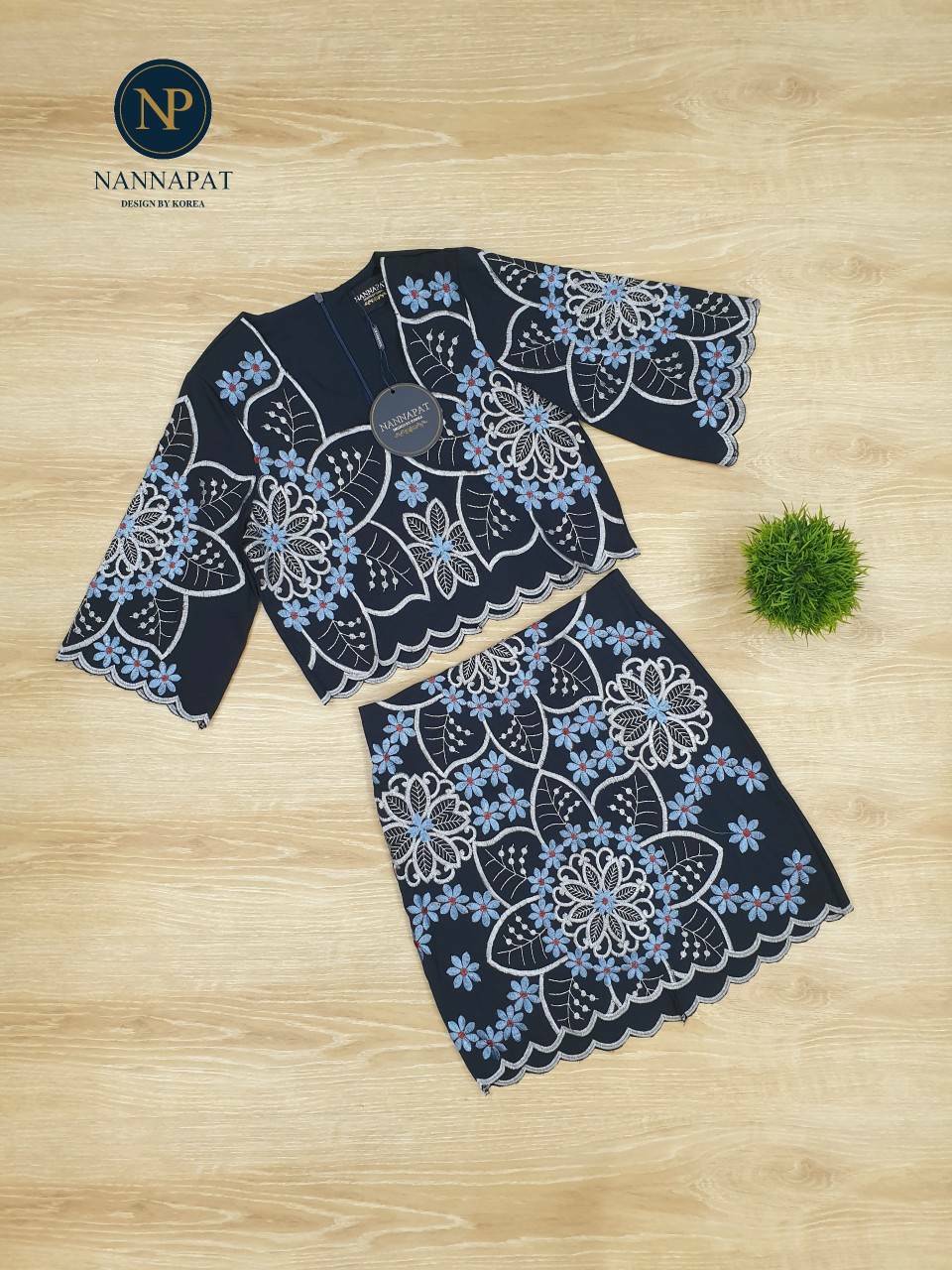 เซทงานปักทั้งชุด