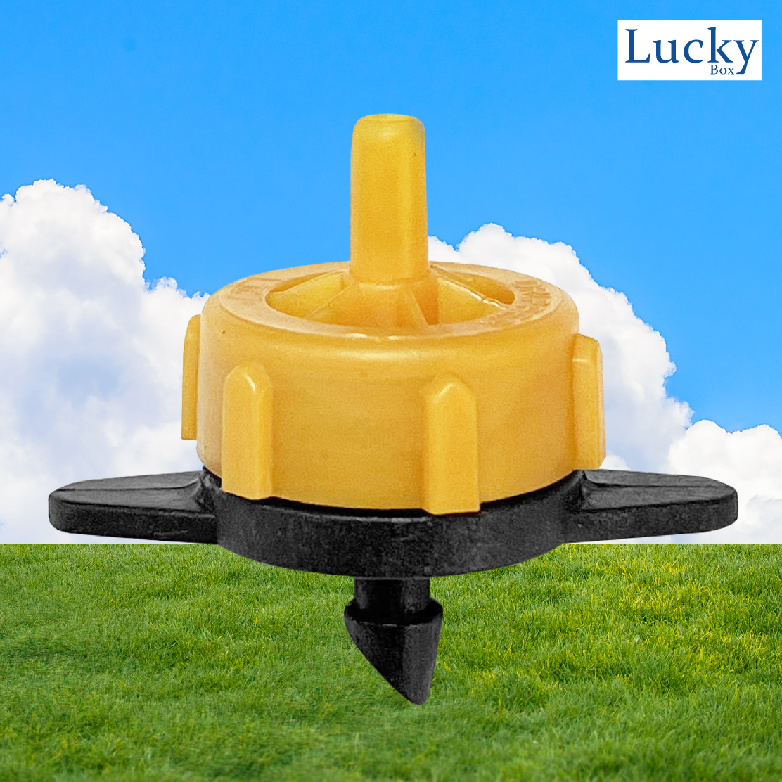 หัวน้ำหยดชดเชยแรงดัน 2 ลิตร/ชั่วโมง (Pressure compensating on-line dripper)