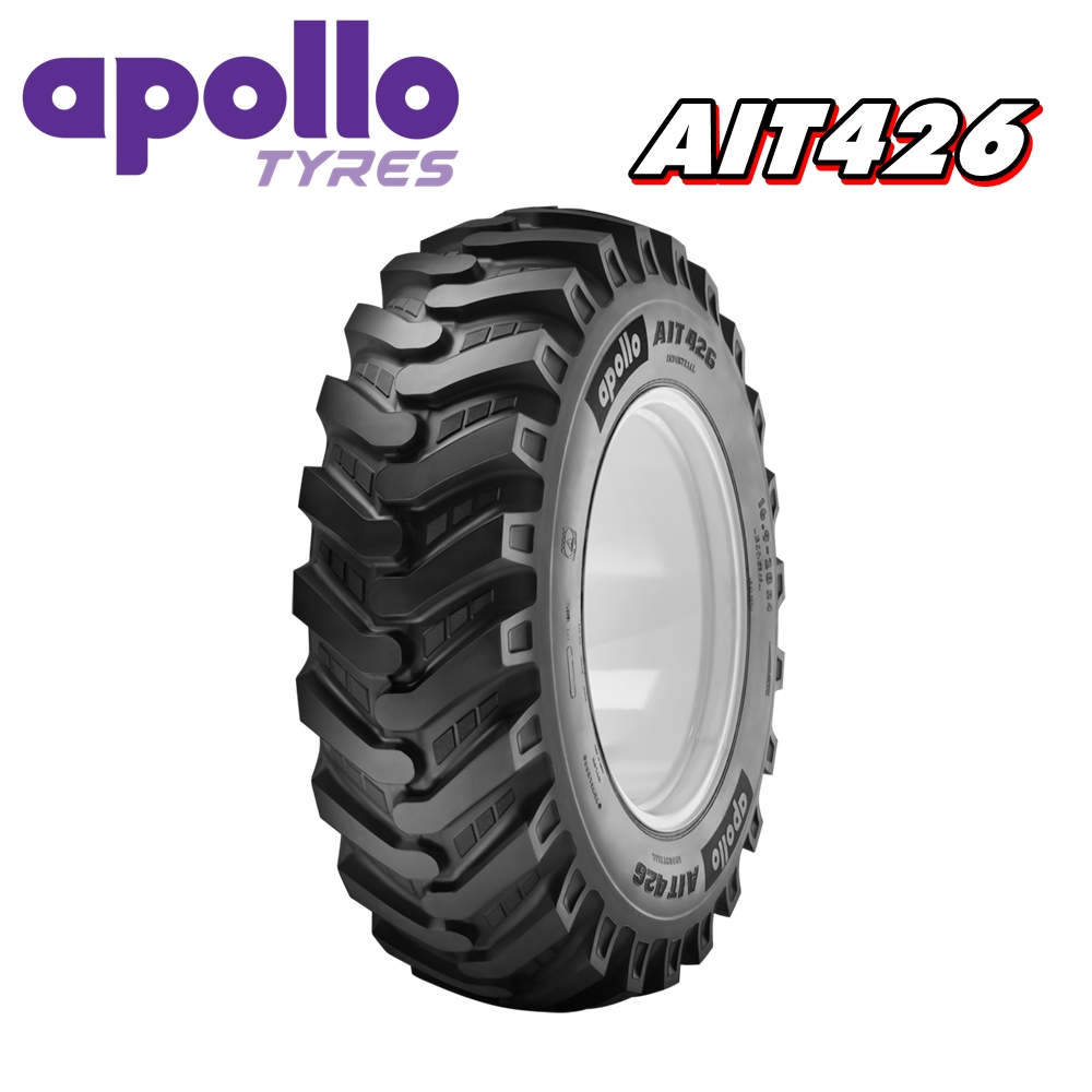ยางรถตัก รถเกรด ขนาด 10.5/80-18 , 12.5/80-18 ,16.9-28 รุ่น AIT426 ชนิด TLยี่ห้อ APOLLO