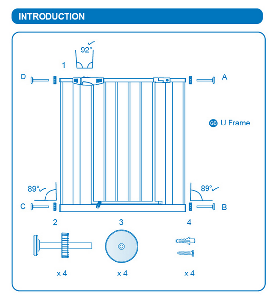 Safety gate ที่กั้นบันได ที่กั้นประตู