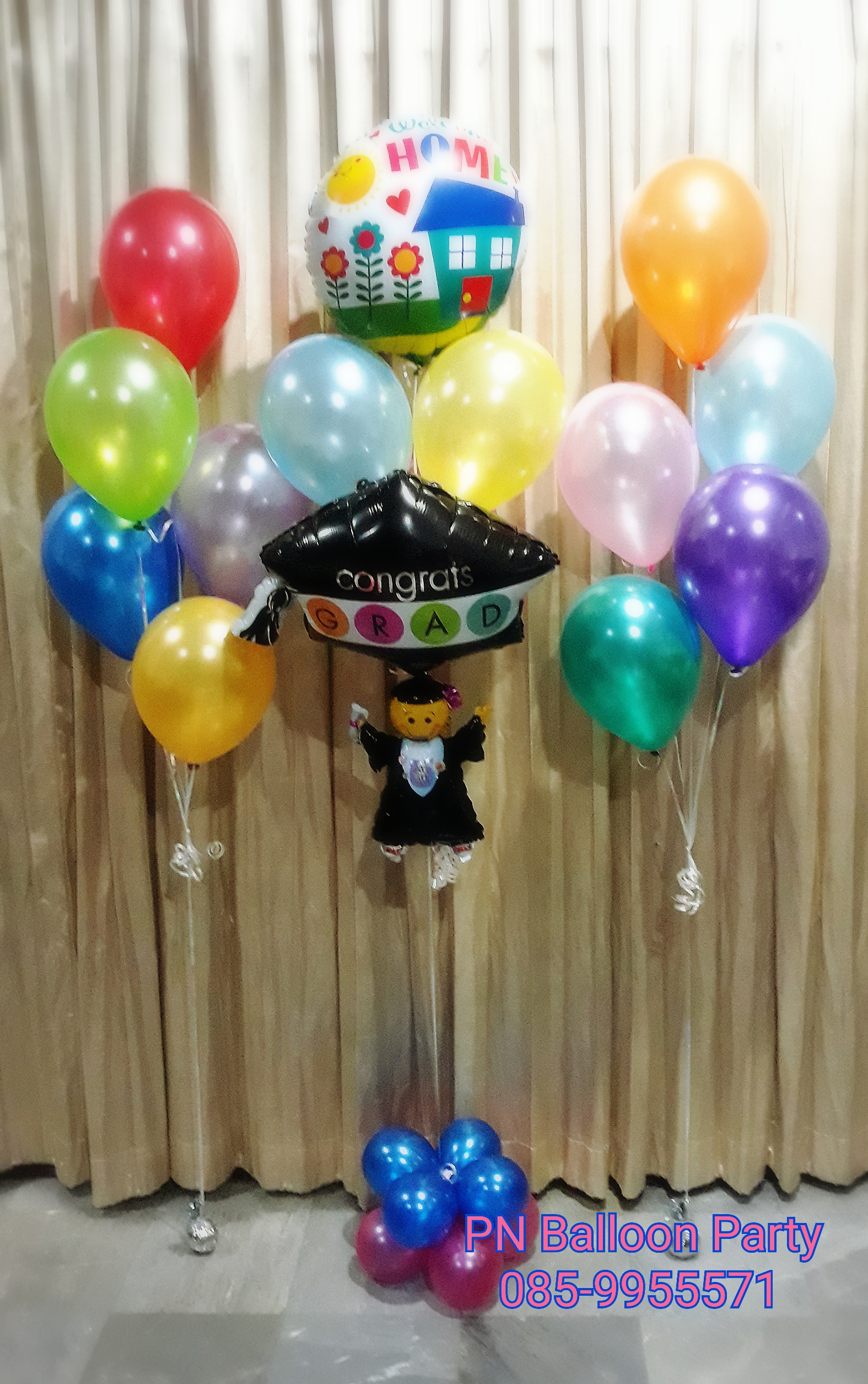 Welcome home ต้อนรับกลับบ้าน & Congratulation ยินดีกับบัณฑิตคนเก่งค่ะ