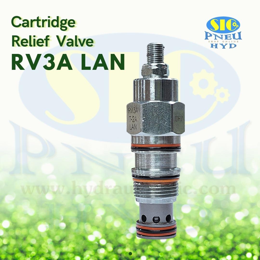 RV3A-T2A-LAN Cartridge Relief Valve เทียบ SUN Hydraulic รุ่น RVEA-LAN