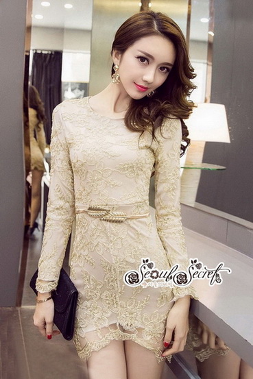 มินิเดรสสวยหรูดูไฮคลาส