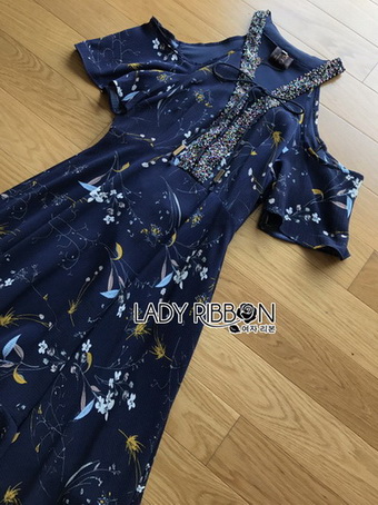 Lady Mandy Floral Cut-Out Dress