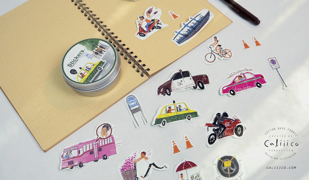 Sticker box THAILAND too fast