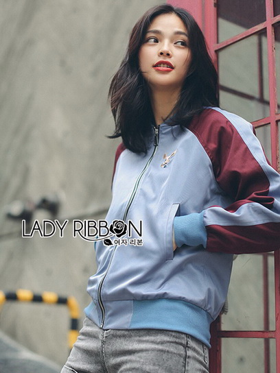 Bomber Jacket Lady Ribbon บอมเบอร์แจ็กเก็ต