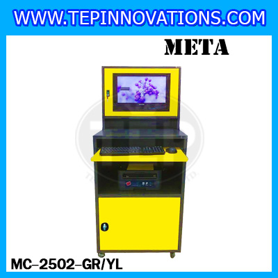 Mobile Computer Station ตู้Mobile computer รุ่น MC-2502(มีตู้ครอบคอมพิวเตอร์)
