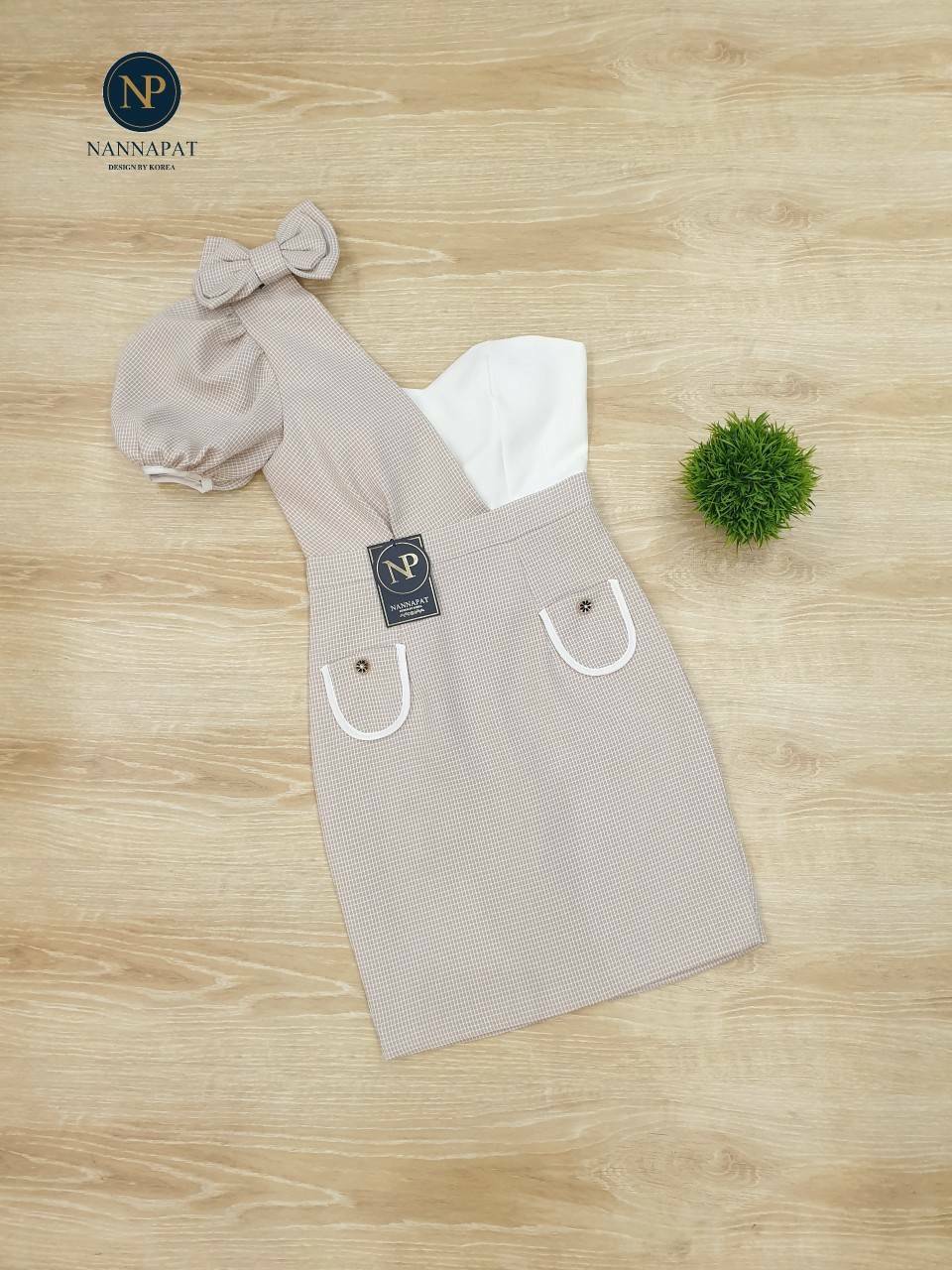 เดรสซับในทั้งตัวหน้าอกมีฟองน้ำ