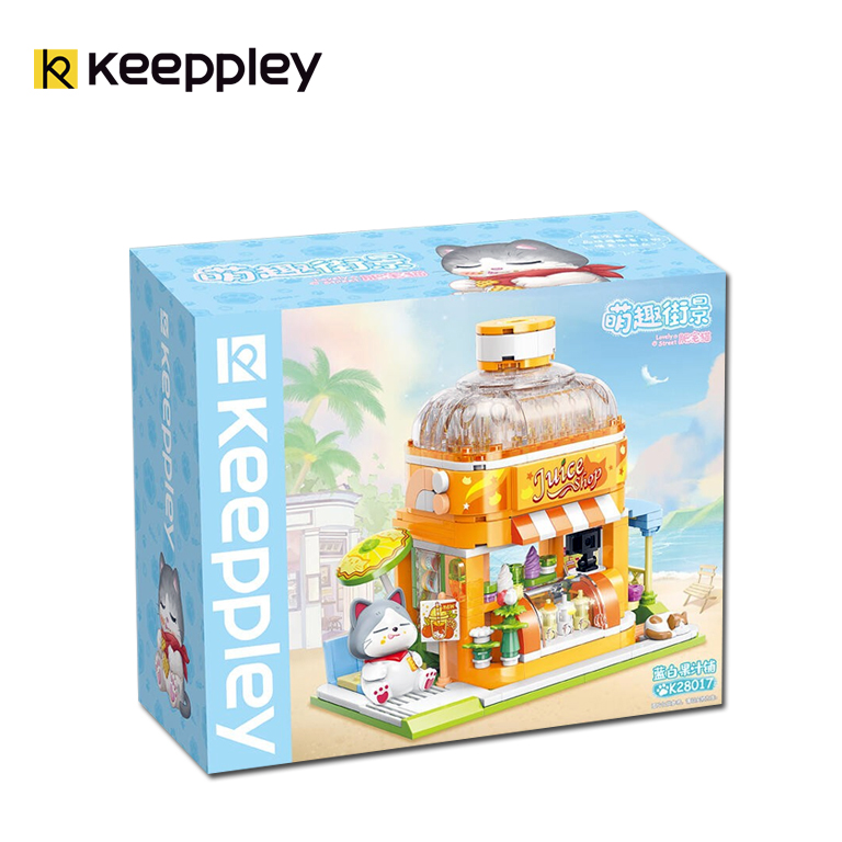 (สินค้าลิขสิทธิ์แท้) ชุดตัวต่อร้านน้ำผลไม้ x Keeppley