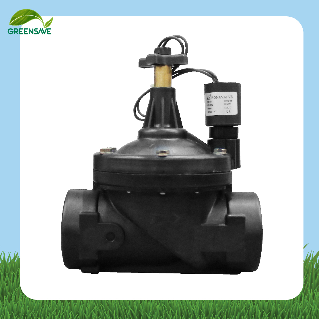 Solenoid valve DC12v ระบบน้ำ 2 นิ้ว โซลินอยด์วาล์ว สำหรับระบบน้ำเพื่อการเกษตร