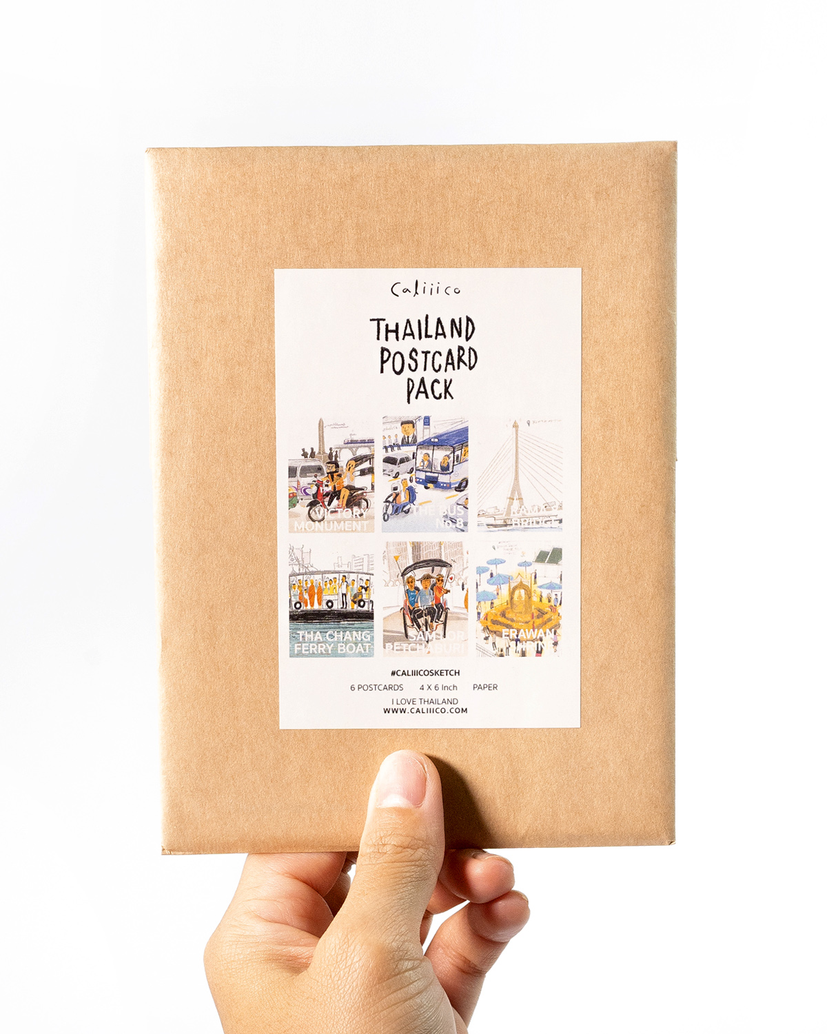 Caliiico Thailand Postcard Pack 2