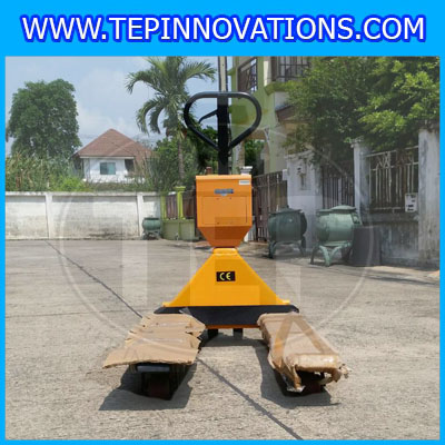 เครื่องชั่งน้ำหนักพาเลท รุ่น TPS-II-L พิกัด 2000kg x 0.5kg เครื่องชั่งพาเลท2ตัน เครื่องชั่งแบบรถพาเลท ตาชั่งน้ำหนักพาเลท2ตัน Hand Pallet 2000kg เครื่องชั่งยี่ห้อ T-Scale