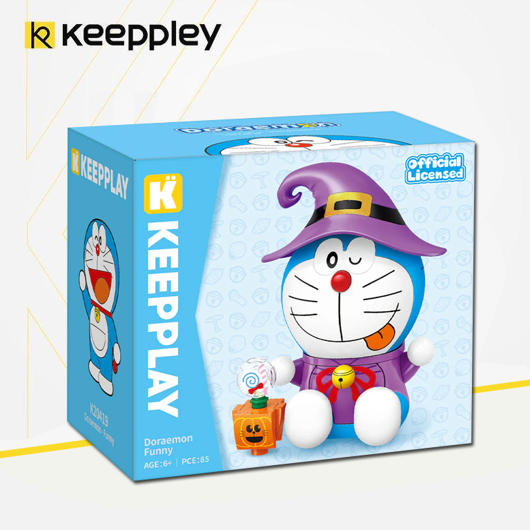 (สินค้าลิขสิทธิ์แท้) ชุดตัวต่อการ์ตูน โดเรม่อน x Keeppley
