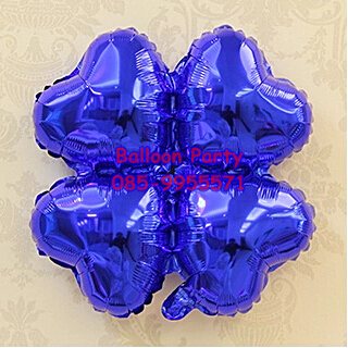 ลูกโป่งฟรอยรูปหัวใจสีม่วง ใส่ช่อลูกโป่งและทำซุ้มลูกโป่งได้ Purple Heart Foil Balloon