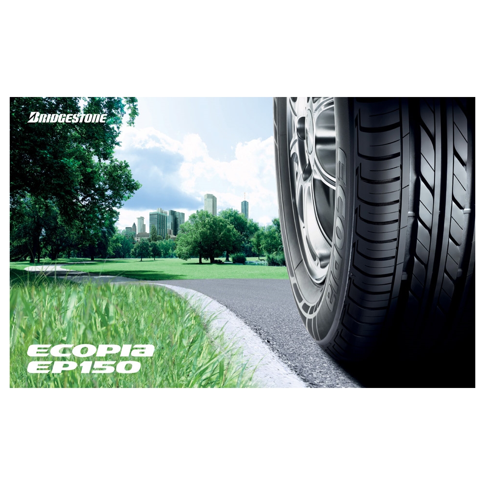 ยางรถยนต์ ขนาด 175/70R13 รุ่น ECOPIA EP150 ยี่ห้อ Bridgestone (แถมจุ๊บลม)