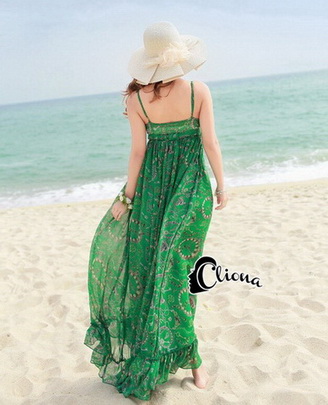 เดรสสายเดี่ยว คอวีจั๊ม