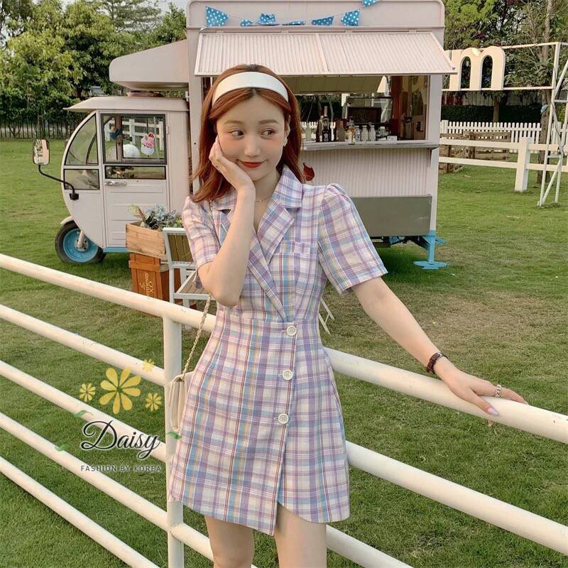 มินิเดรสทรงคอปกสูท