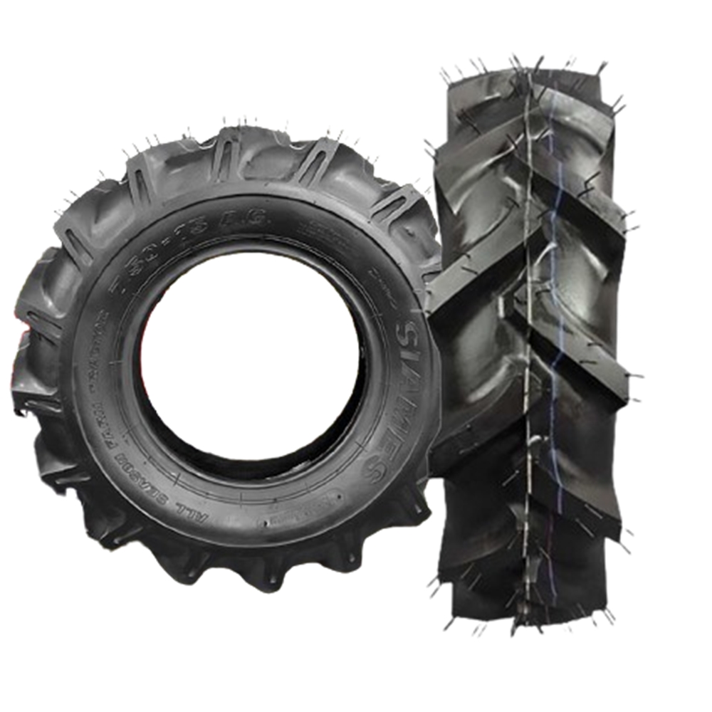 ยางรถไถ ขนาด 7.50-16 รุ่น AG619 (ก้างปลา) ชนิด TT 4PR ยี่ห้อ SIAMES