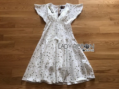 Lady Ariana Sparkling Little Star Printed Dress