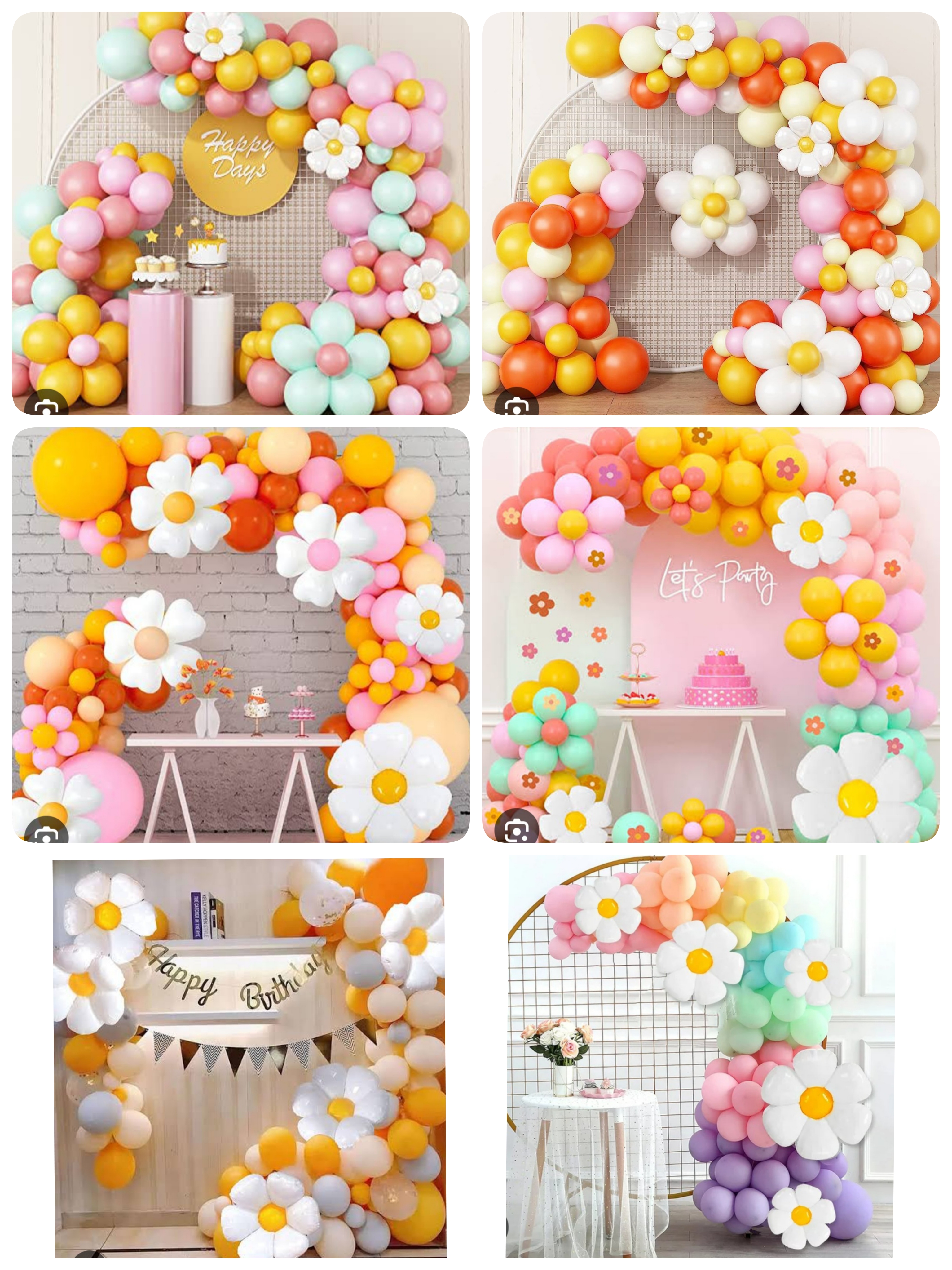 ลูกโป่งสวนดอกไม้ Flower garden Balloon