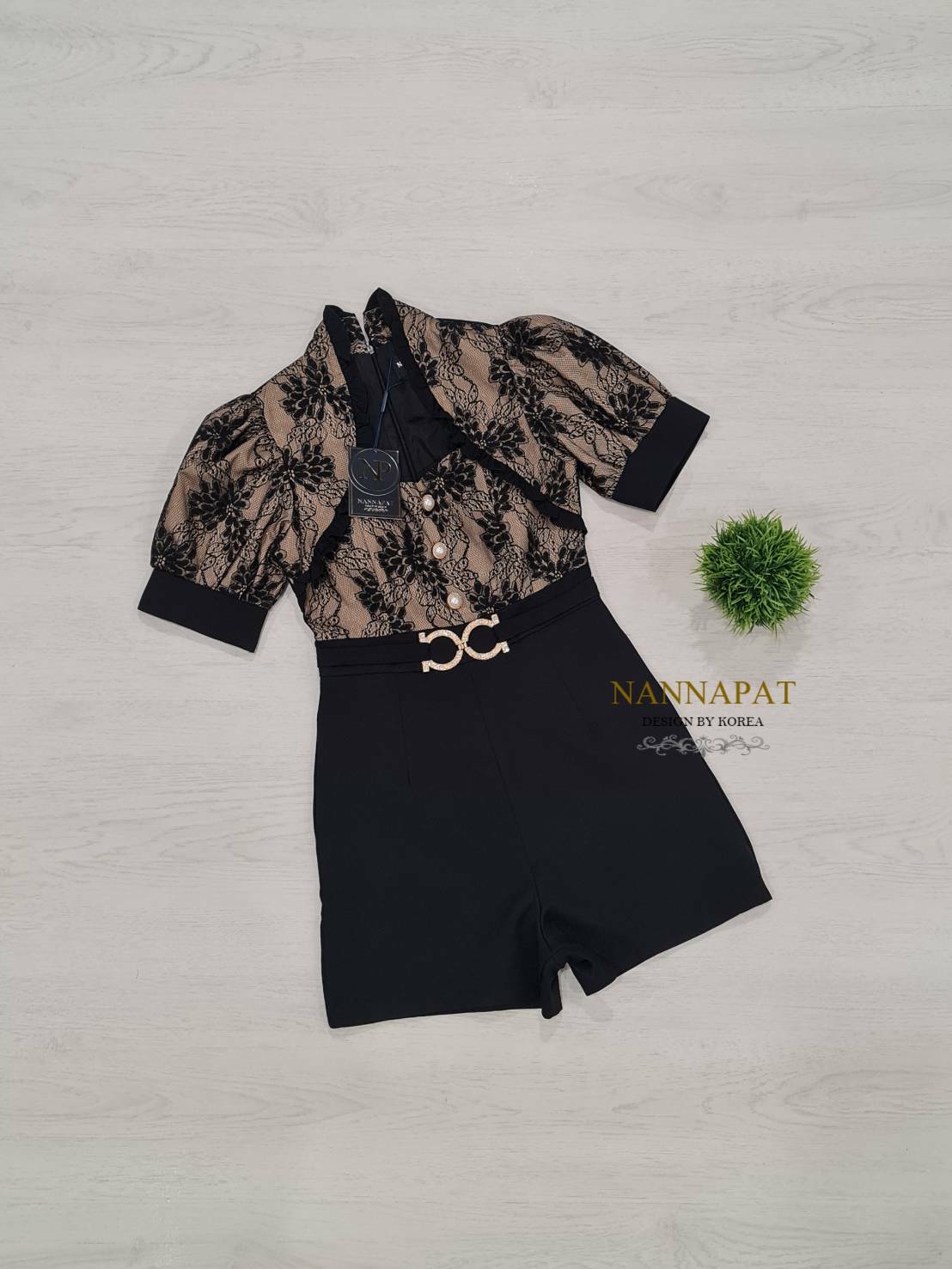 ผ้าลูกไม้เนื้อดี มีซับในทั้งตัว