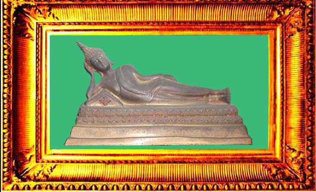 พระบูชาปางไสยาสน์บรรจุพระหลวงปู่ทวด