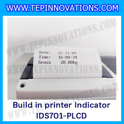 หน้าจอเครื่องชั่งIDS701-PLCD อะไหล่เครื่องชั่งSDS หัวอ่านเครื่องชั่ง หัวอ่านแสดงค่าน้ำหนักแบบปริ้นได้ หัวอ่านเครื่องชั่งน้ำหนัก Weighing Indicator หัวอ่านยี่ห้อSDS รุ่น IDS701-PLCD