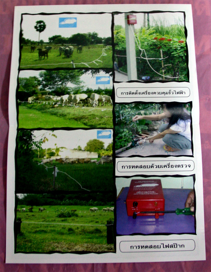 เครื่องควบคุมรั้วไฟฟ้า กั้นวัว และสัตว์เลี้ยง ปศุสัตว์