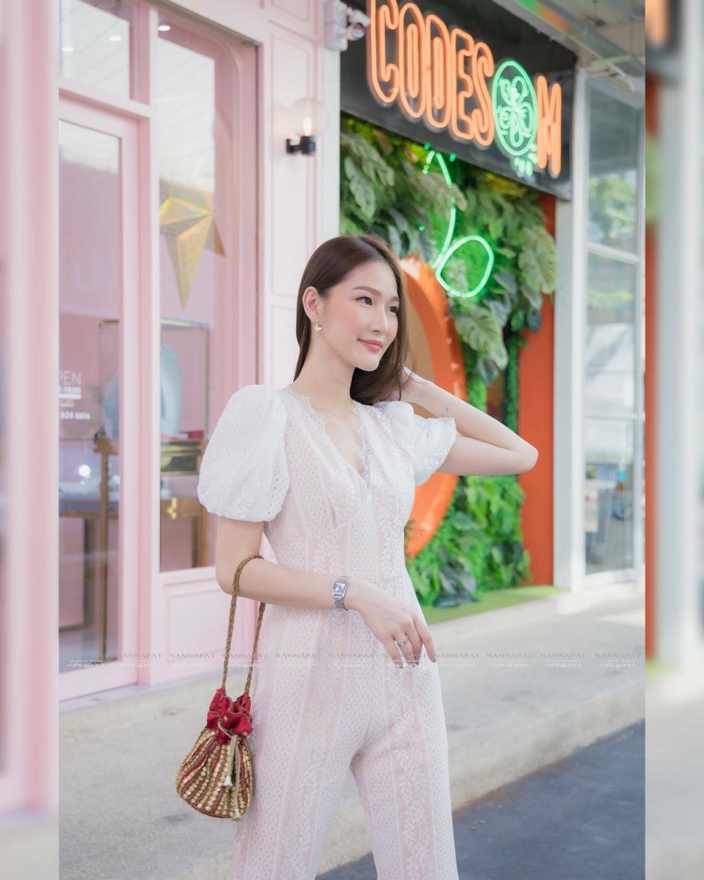 เสื้อซิปหลังแขนตุ๊กตาน่ารัก