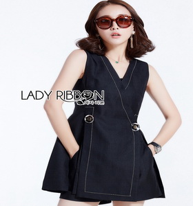 Lady Ribbon Kelly Smart Casual Sleeveless Suit