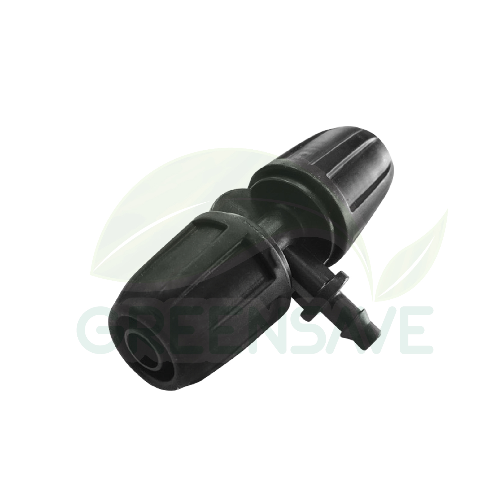 ข้อต่อสายไมโคร พร้อมตัวล็อคสาย 8/12 mm สองทาง เดือยเสียบ 4/7 mm (แพ็ค 20 ชิ้น)